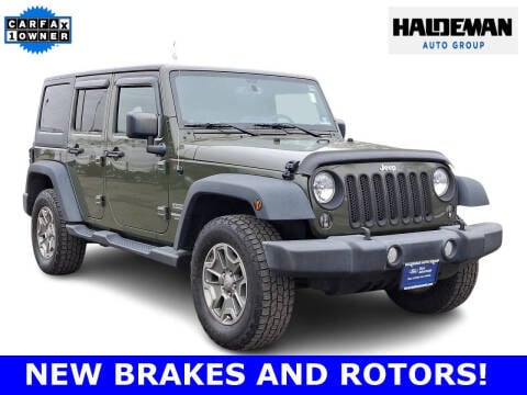 2016 Jeep Wrangler Unlimited for sale at Haldeman Auto 33 in Hamilton Township NJ