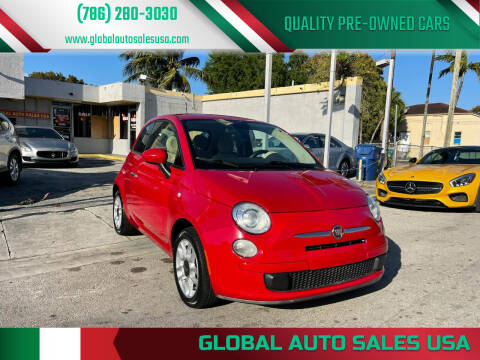 2015 FIAT 500 for sale at Global Auto Sales USA in Miami FL