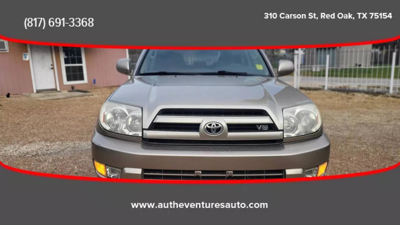 2003 Toyota 4Runner for sale at AUTHE VENTURES AUTO in Red Oak, TX