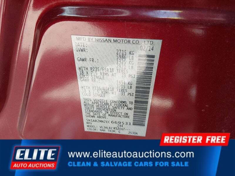 2014 Nissan Pathfinder S