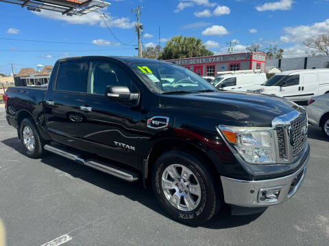 2017 Nissan Titan for sale at Best Deals Cars Inc in Fort Myers FL