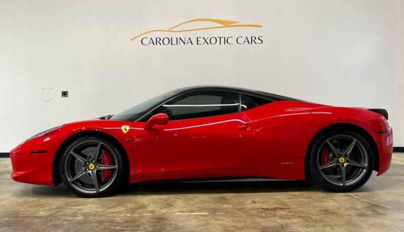 2012 Ferrari 458 Italia for sale at Carolina Exotic Cars & Consignment Center in Raleigh NC