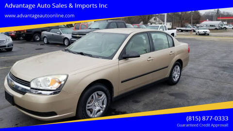 2005 Chevrolet Malibu for sale at Advantage Auto Sales & Imports Inc in Loves Park IL