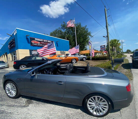 2012 Audi A5 for sale at Primary Auto Mall in Fort Myers, FL