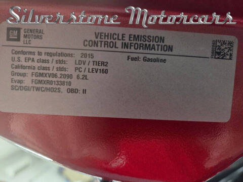 2015 Chevrolet Corvette Z06