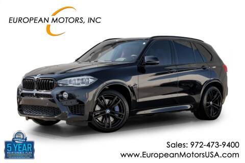 2017 BMW X5 M for sale at European Motors Inc in Plano TX