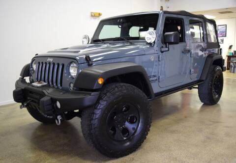 2014 Jeep Wrangler Unlimited for sale at Thoroughbred Motors in Wellington FL