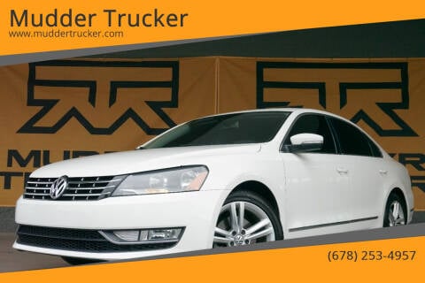 2014 Volkswagen Passat for sale at Mudder Trucker in Conyers GA
