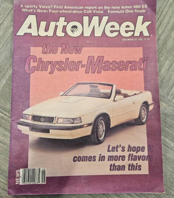 1991 Chrysler TC