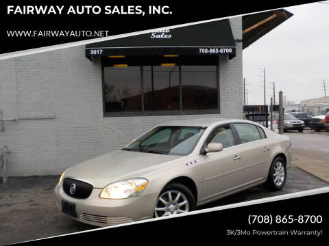 2008 Buick Lucerne for sale at FAIRWAY AUTO SALES, INC. in Melrose Park IL