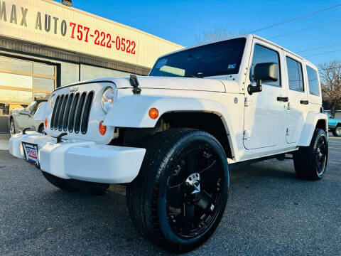 2013 Jeep Wrangler Unlimited for sale at Trimax Auto Group in Norfolk VA