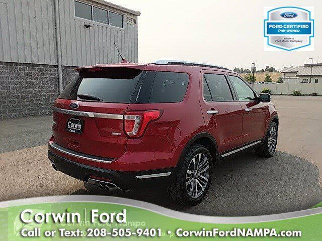 2018 Ford Explorer Platinum