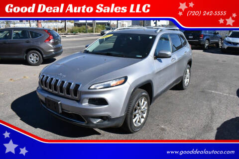 2017 Jeep Cherokee for sale at Good Deal Auto Sales LLC in Lakewood CO
