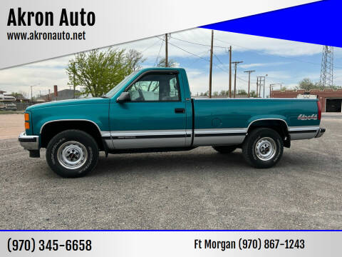 1996 GMC Sierra 1500 for sale at Akron Auto in Akron CO