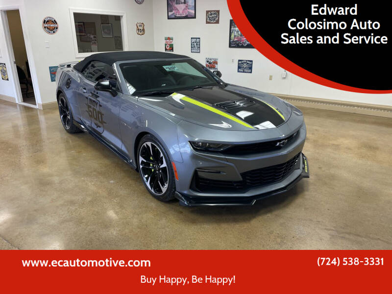 2021 Chevrolet Camaro for sale at Edward Colosimo Auto Sales and Service in Evans City PA
