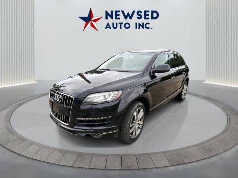 2015 Audi Q7 for sale at NEWSED AUTO INC in Houston TX