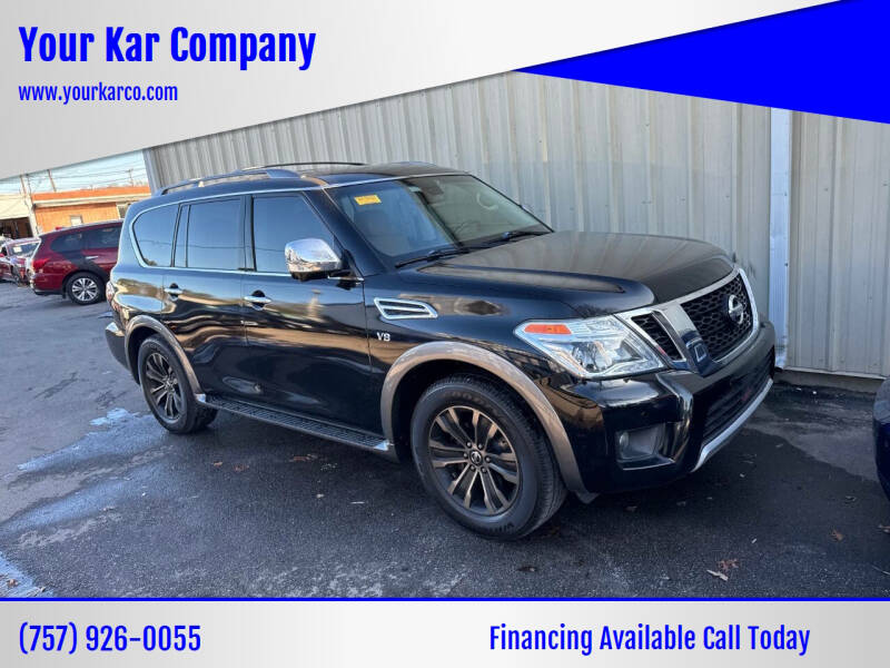 2017 Nissan Armada for sale at Your Kar Company in Norfolk VA