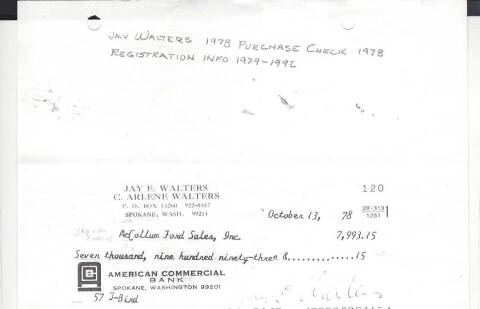 1957 Ford Thunderbird