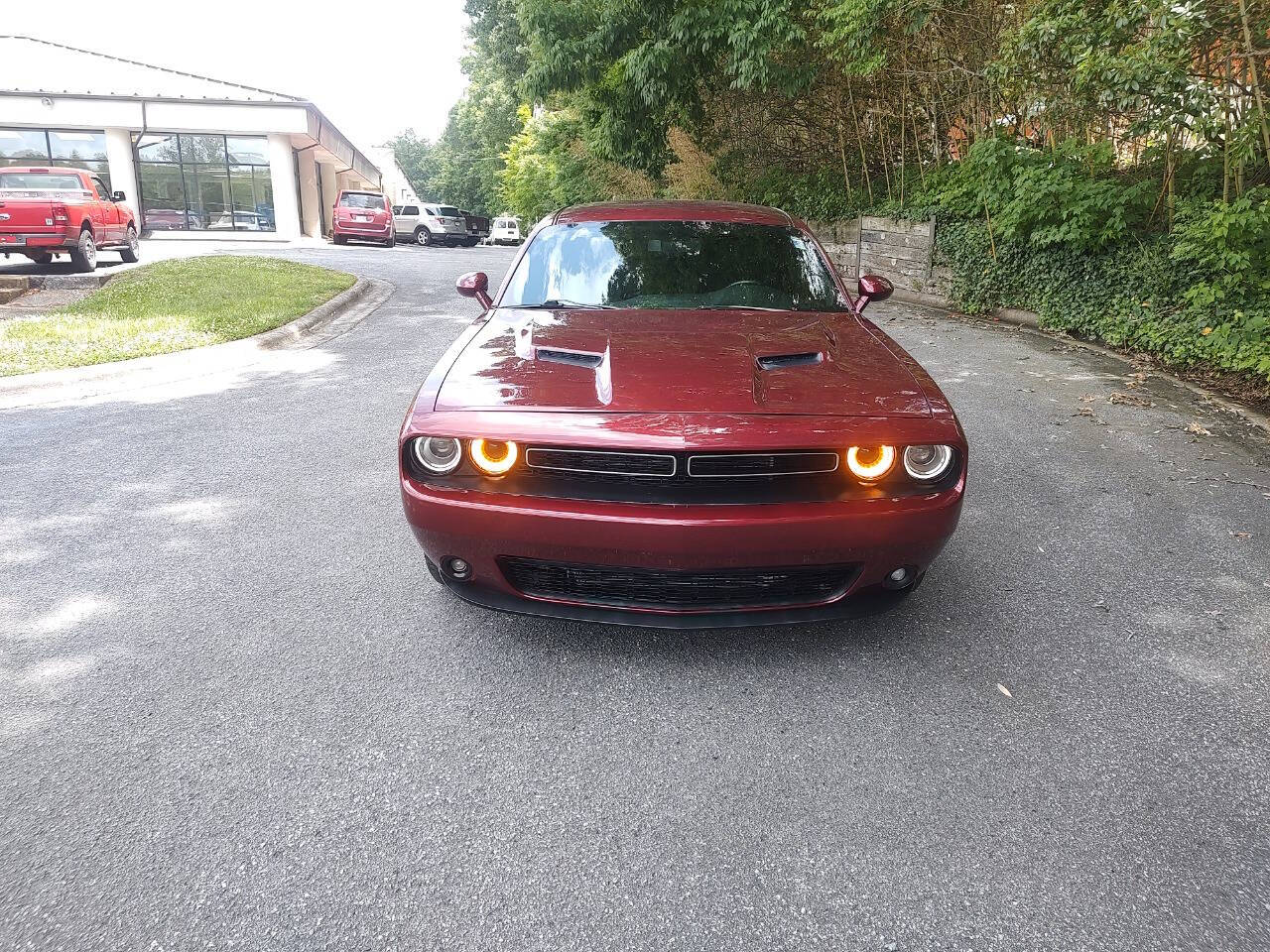 Burgundy 2021 Dodge Challenger SXT SXT 2dr Coupe 2