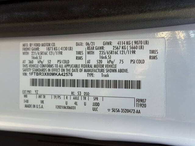 2021 Ford Transit 250