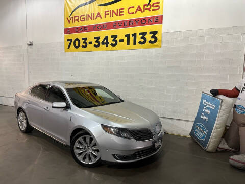 2013 Lincoln MKS for sale at Virginia Fine Cars in Chantilly VA