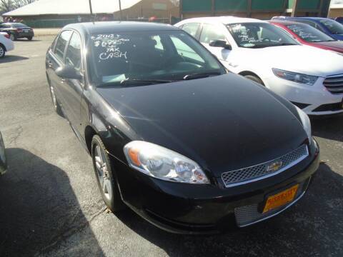 2012 Chevrolet Impala for sale at River City Auto Sales in Cottage Hills IL