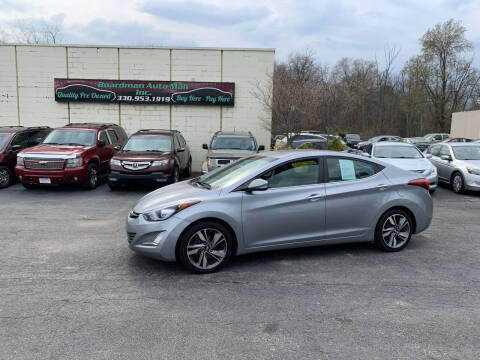 2015 Hyundai Elantra for sale at Boardman Auto Mall in Boardman OH