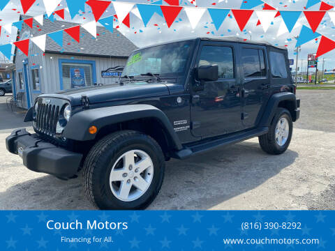 2017 Jeep Wrangler Unlimited for sale at Couch Motors in Saint Joseph MO