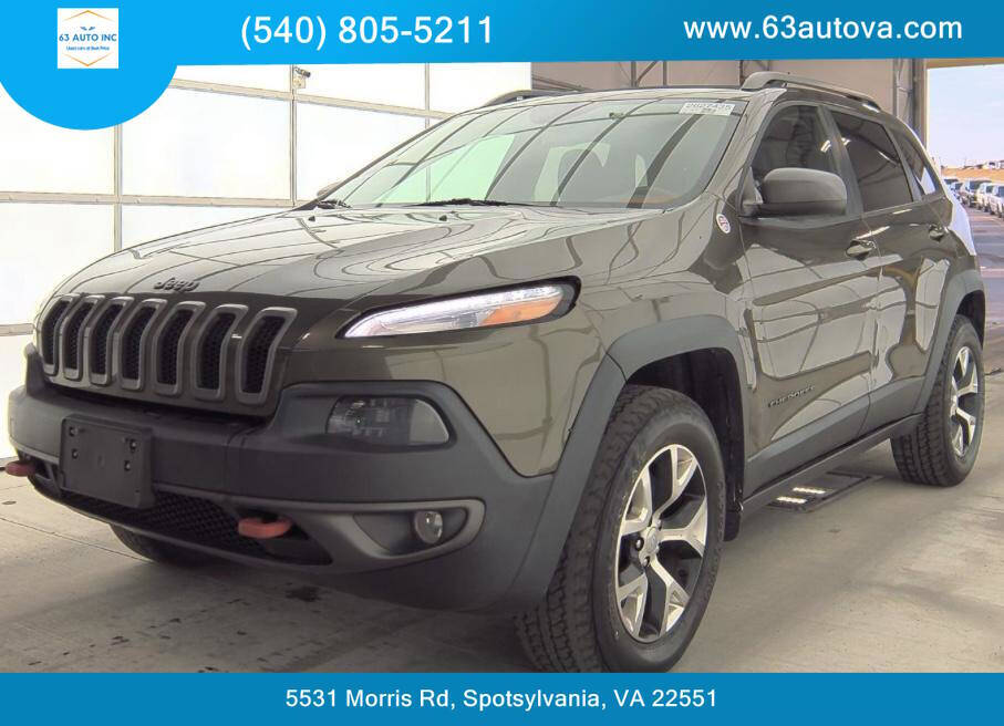 2014 Jeep Cherokee for sale at 63 Auto Inc in Spotsylvania, VA