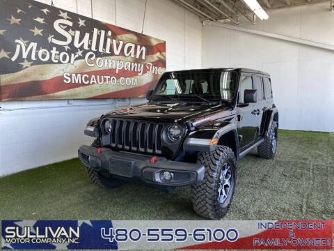 2021 Jeep Wrangler Unlimited for sale at SULLIVAN MOTOR COMPANY INC. in Mesa AZ