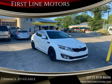 2013 Kia Optima for sale at First Line Motors in Jamestown IN