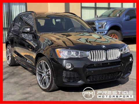 2016 BMW X3 for sale at Prestige Motorsport in Rancho Cordova CA