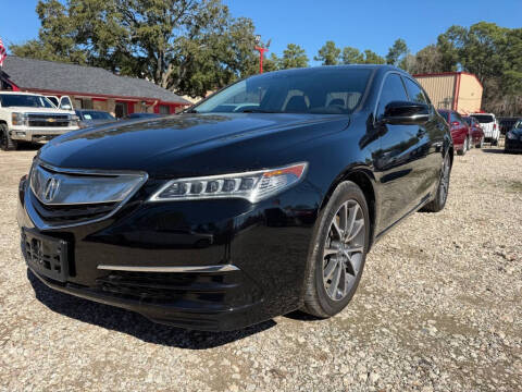 2015 Acura TLX for sale at CROWN AUTO in Spring TX
