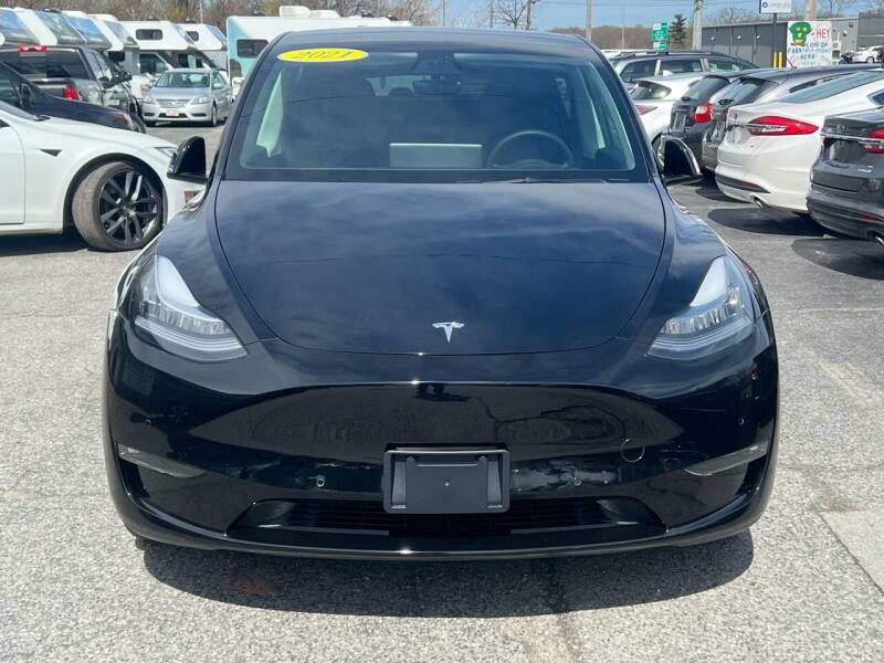 Used 2021 Tesla Model Y Long Range with VIN 5YJYGAEE4MF191728 for sale in Worcester, MA