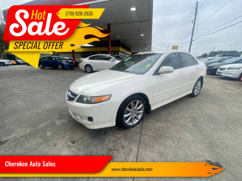 2008 Acura TSX for sale at Cherokee Auto Sales in Acworth GA
