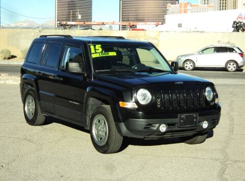 2015 Jeep Patriot for sale at DESERT AUTO TRADER in Las Vegas NV