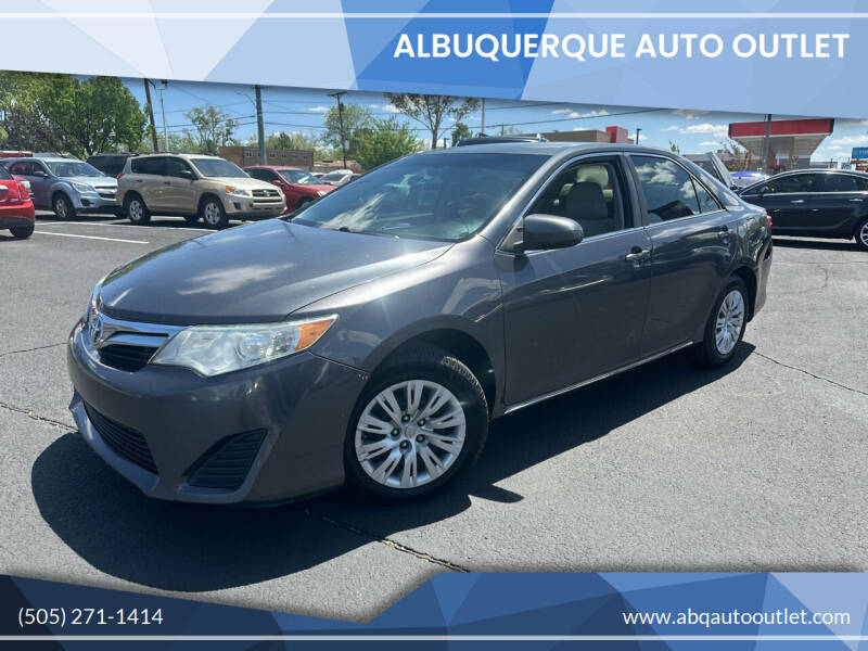 2012 Toyota Camry Hybrid for sale at ALBUQUERQUE AUTO OUTLET in Albuquerque NM