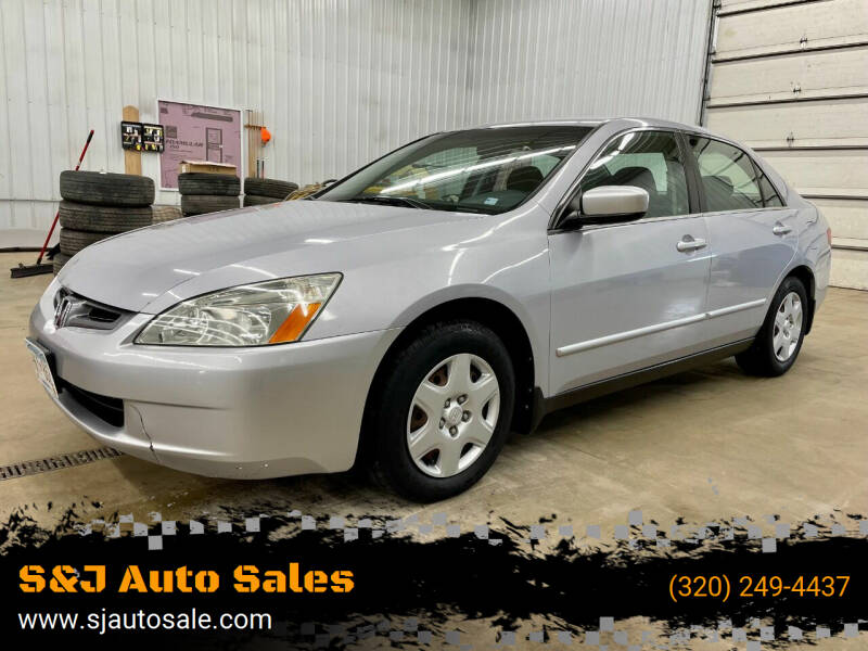 2005 Honda Accord for sale at S&J Auto Sales in South Haven MN