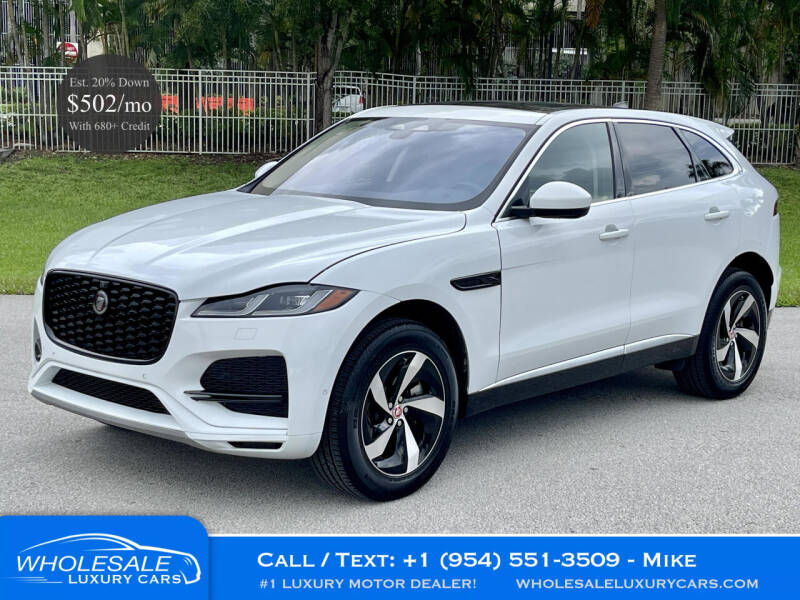 2021 Jaguar F-PACE for sale in Davie, FL