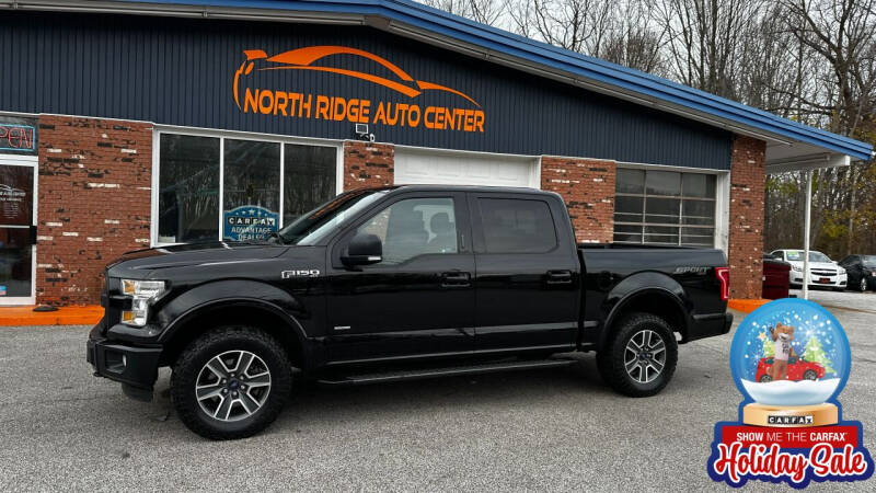 2016 Ford F-150 for sale at North Ridge Auto Center LLC in Madison OH