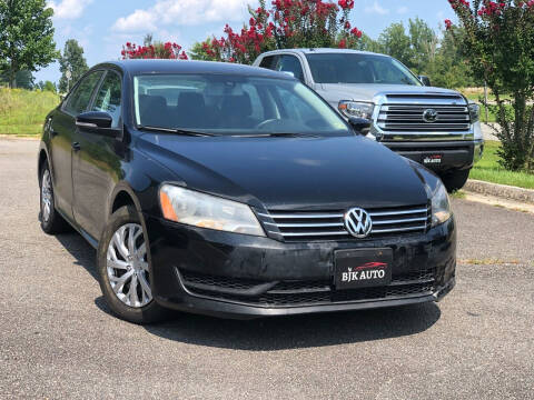 2013 Volkswagen Passat for sale at BJK Auto in Mineral VA