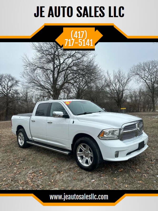 2015 RAM 1500 for sale at JE AUTO SALES LLC in Webb City MO