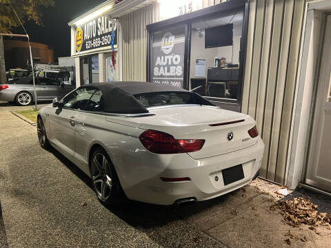 2012 BMW 6 Series for sale at L & B Auto Sales & Service in West Islip NY