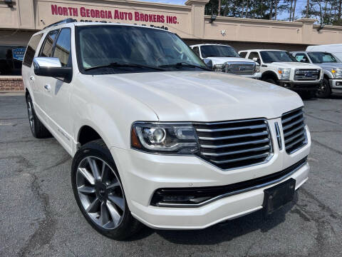 2017 Lincoln Navigator L for sale at North Georgia Auto Brokers in Snellville GA