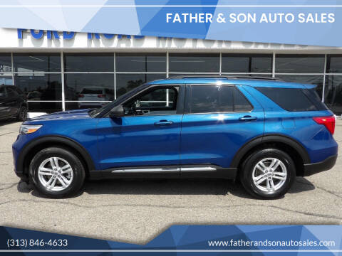 2020 Ford Explorer for sale at Father & Son Auto Sales in Dearborn MI