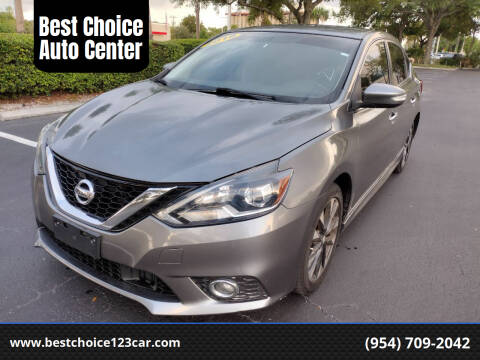 2018 Nissan Sentra for sale at Best Choice Auto Center in Hollywood FL