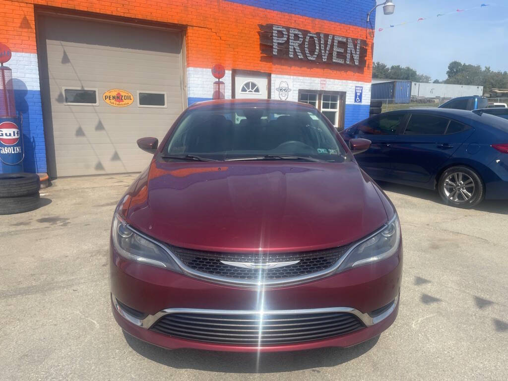 2016 Chrysler 200 for sale at Proven Auto Sales And Service in Uniontown, PA