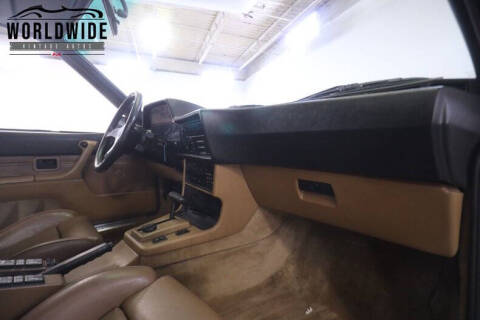 1986 BMW 6 Series 635CSi