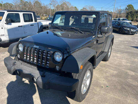 2015 Jeep Wrangler for sale at Safeway Motors Sales in Laurinburg NC