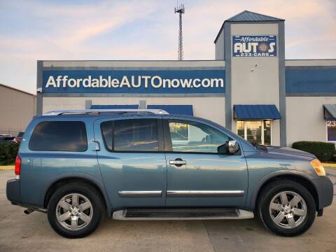 2010 Nissan Armada for sale at Affordable Autos in Houma LA
